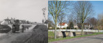 Spoorbrug na renovatie 1959 en 2016